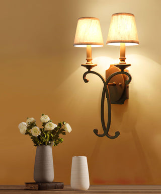 Coby Vintage Brass Wall Light