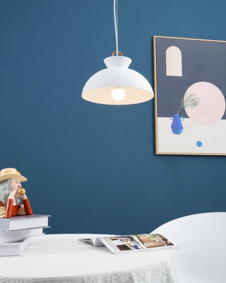 Coil Minimalist Metal Pendant Light