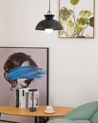 Coil Minimalist Metal Pendant Light