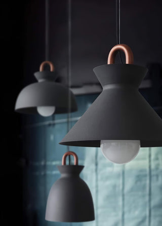 Coil Minimalist Metal Pendant Light