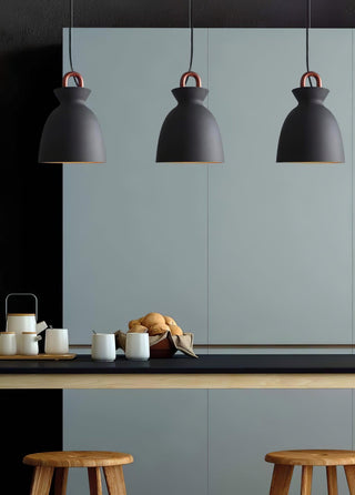 Coil Minimalist Metal Pendant Light