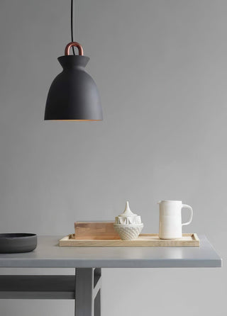 Coil Minimalist Metal Pendant Light