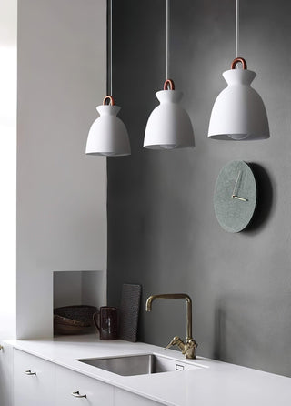 Coil Minimalist Metal Pendant Light