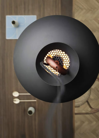 Coil Minimalist Metal Pendant Light