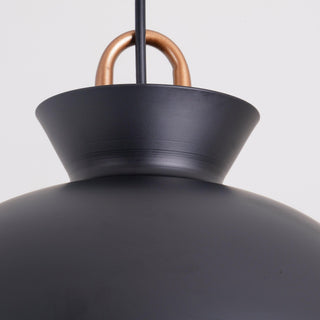 Coil Minimalist Metal Pendant Light