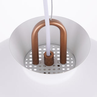 Coil Minimalist Metal Pendant Light
