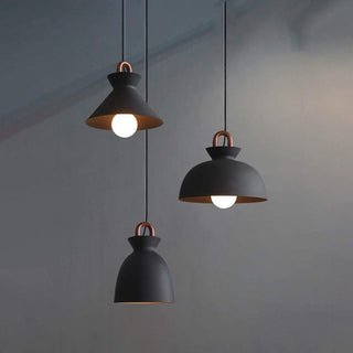Coil Minimalist Metal Pendant Light