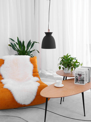 Coil Minimalist Metal Pendant Light
