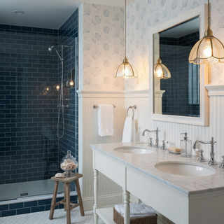 Prism Vintage Glass Pendant Light
