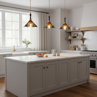 Prism Vintage Glass Pendant Light