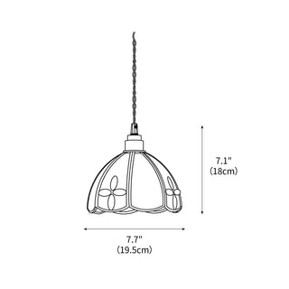 Prism Vintage Glass Pendant Light