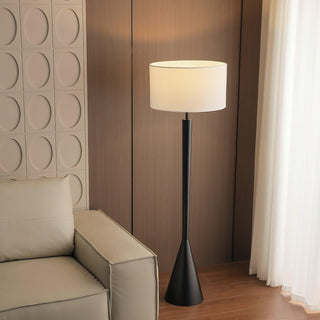 Colton Mid-Century Modern Iron Floor Light