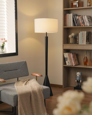Colton Mid-Century Modern Iron Floor Light