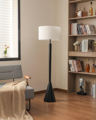 Colton Mid-Century Modern Iron Floor Light