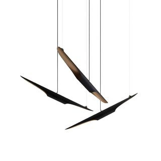 Vexel Sculptural Metal Pendant Light