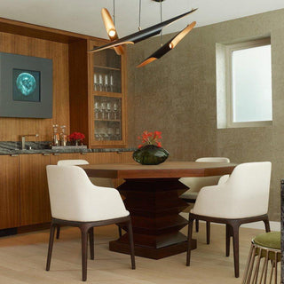 Vexel Sculptural Metal Pendant Light