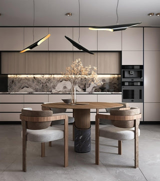 Vexel Sculptural Metal Pendant Light