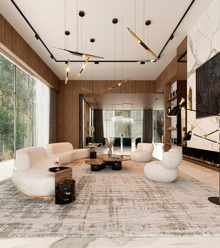 Vexel Sculptural Metal Pendant Light