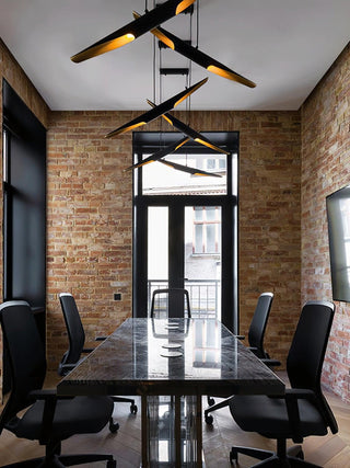 Vexel Sculptural Metal Pendant Light
