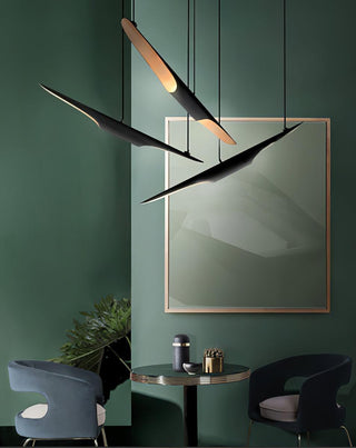 Vexel Sculptural Metal Pendant Light