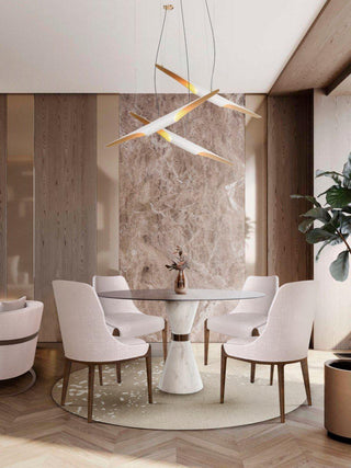 Vexel Sculptural Metal Pendant Light