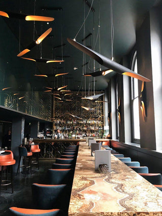 Vexel Sculptural Metal Pendant Light