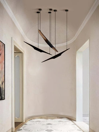Vexel Sculptural Metal Pendant Light