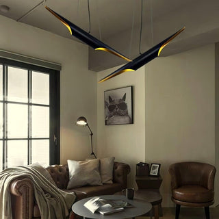 Vexel Sculptural Metal Pendant Light
