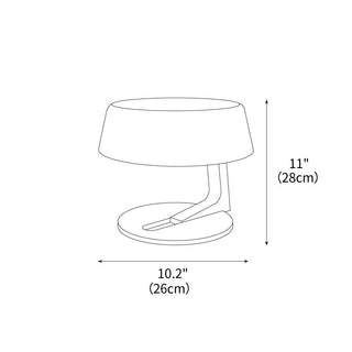 Comete Minimalist Alabaster Table Light