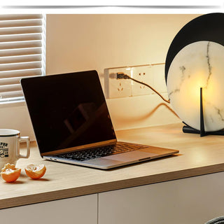 Selene Classic Marble Table Lamp