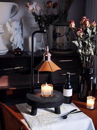 Cordero Modern Wood Wooden Stool Table Light