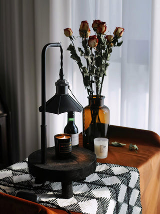 Cordero Modern Wood Wooden Stool Table Light