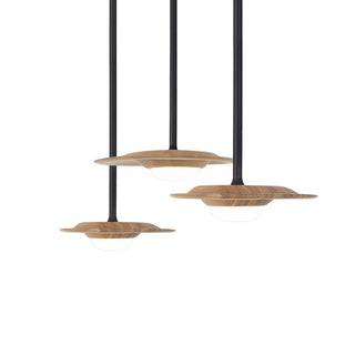 Gable Architectural Wood Chandelier