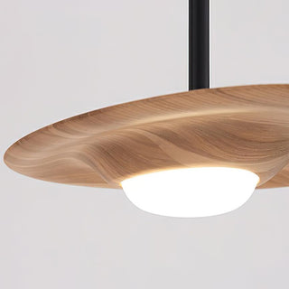Gable Architectural Wood Chandelier