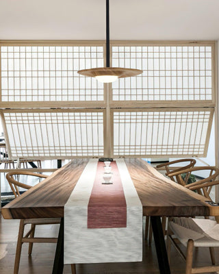 Gable Architectural Wood Chandelier