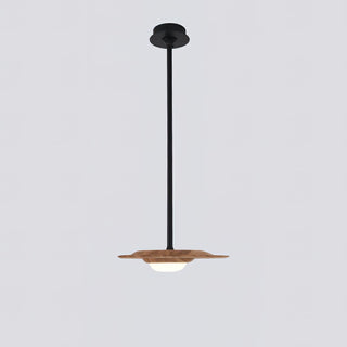 Gable Architectural Wood Chandelier