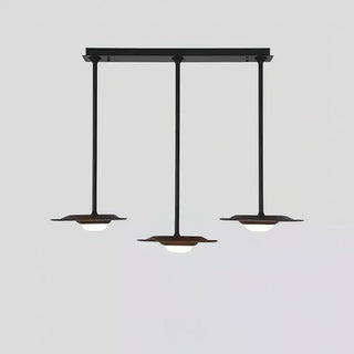 Gable Architectural Wood Chandelier