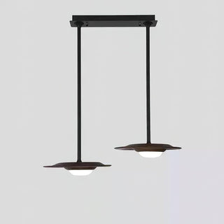Gable Architectural Wood Chandelier