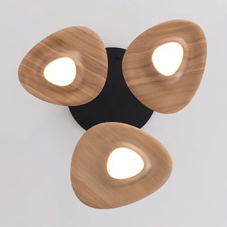 Gable Architectural Wood Chandelier