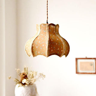 Fable Vintage Fabric Pendant Light