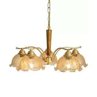 Crack Flower Vintage Metal Chandelier
