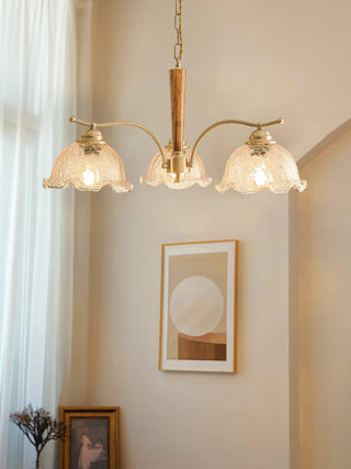 Crack Flower Vintage Metal Chandelier