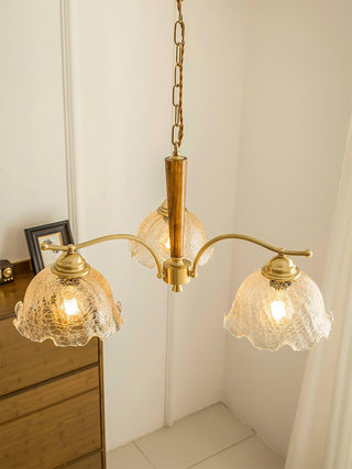 Crack Flower Vintage Metal Chandelier