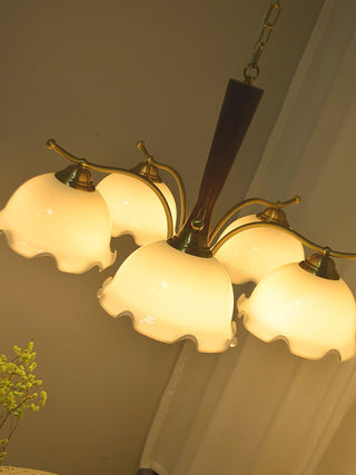 Crack Flower Vintage Metal Chandelier