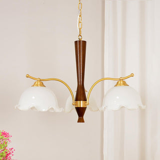 Crack Flower Vintage Metal Chandelier