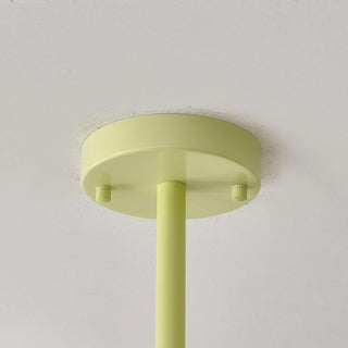 Creamy Lychee Matcha Fresh Metal Chandelier