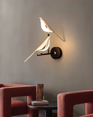 Creativity Bird Modern Iron Wall Light