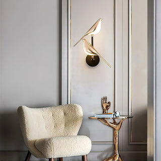 Creativity Bird Modern Iron Wall Light