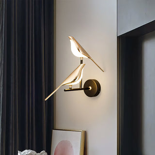 Creativity Bird Modern Iron Wall Light