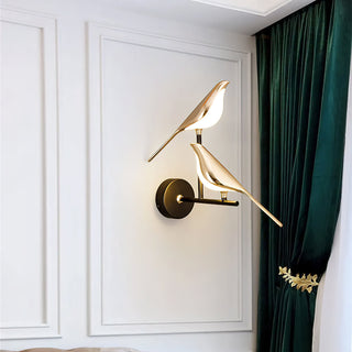 Creativity Bird Modern Iron Wall Light